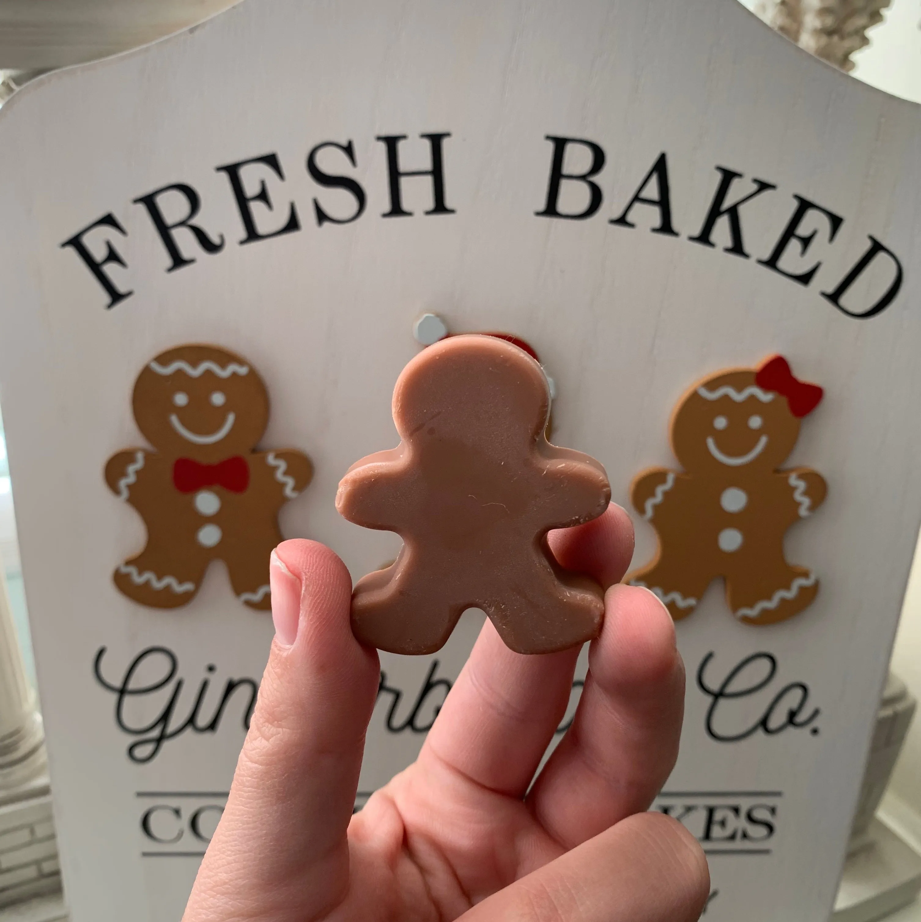 8 pc Gingerbread Men Soy Wax Melts