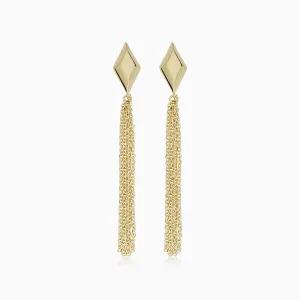 Crown Jewel Drop Earrings