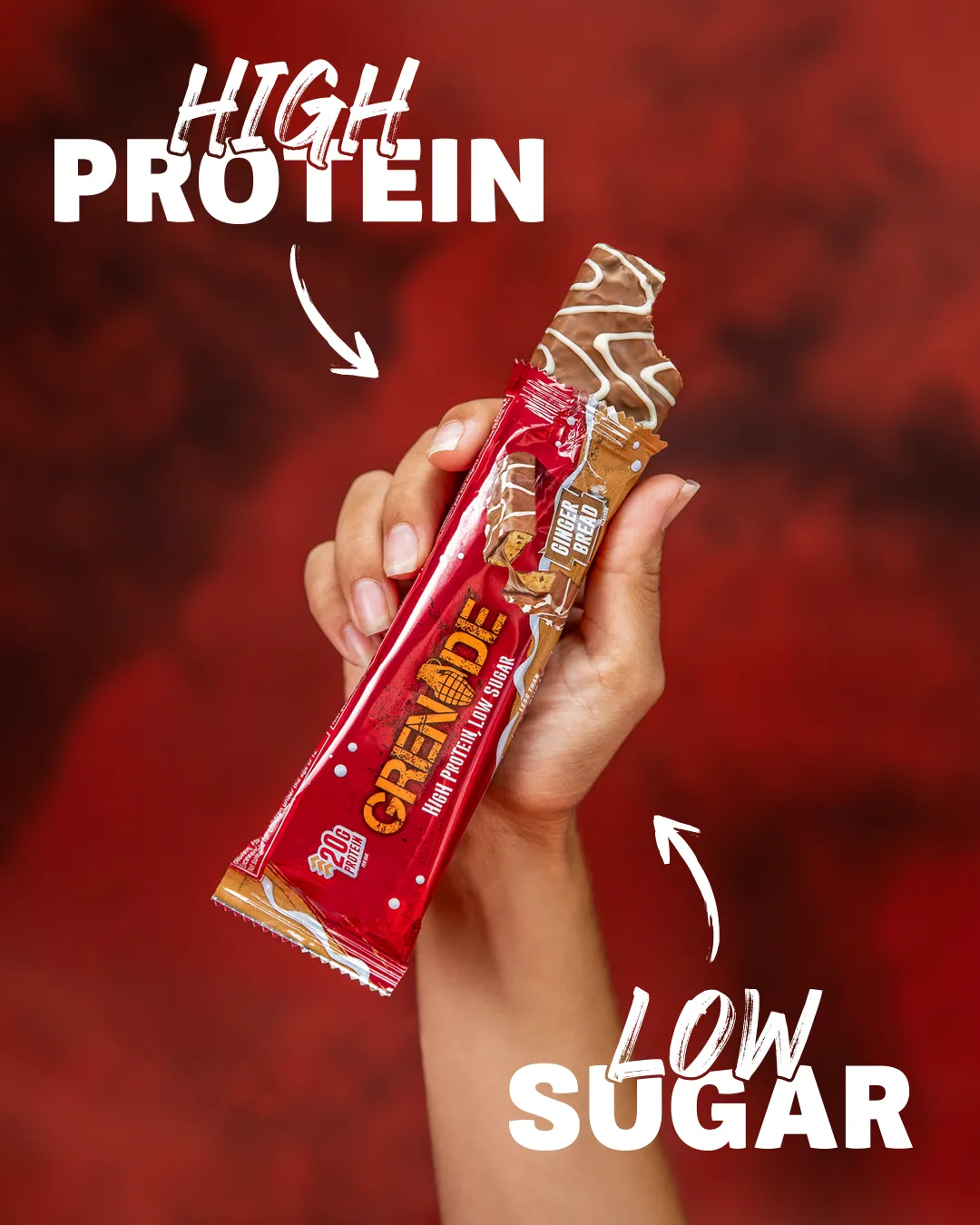 Gingerbread Protein Bar