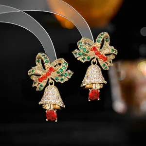 Jingle Bells Christmas Bell Earrings