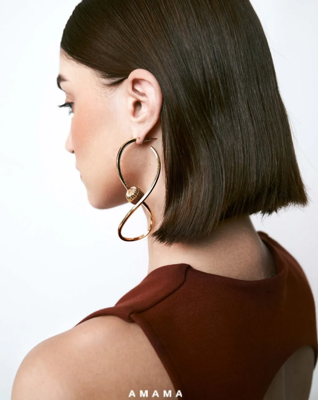 Maxima Coil Earrings