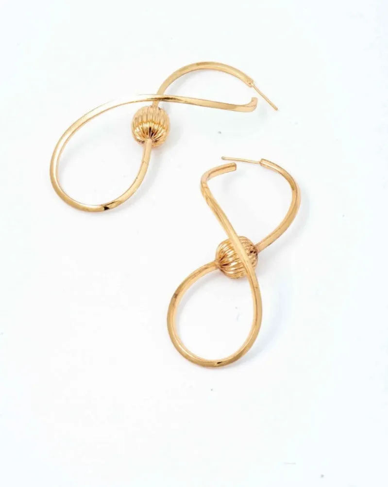 Maxima Coil Earrings