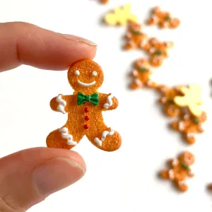 Miniature Gingerbread man decoration