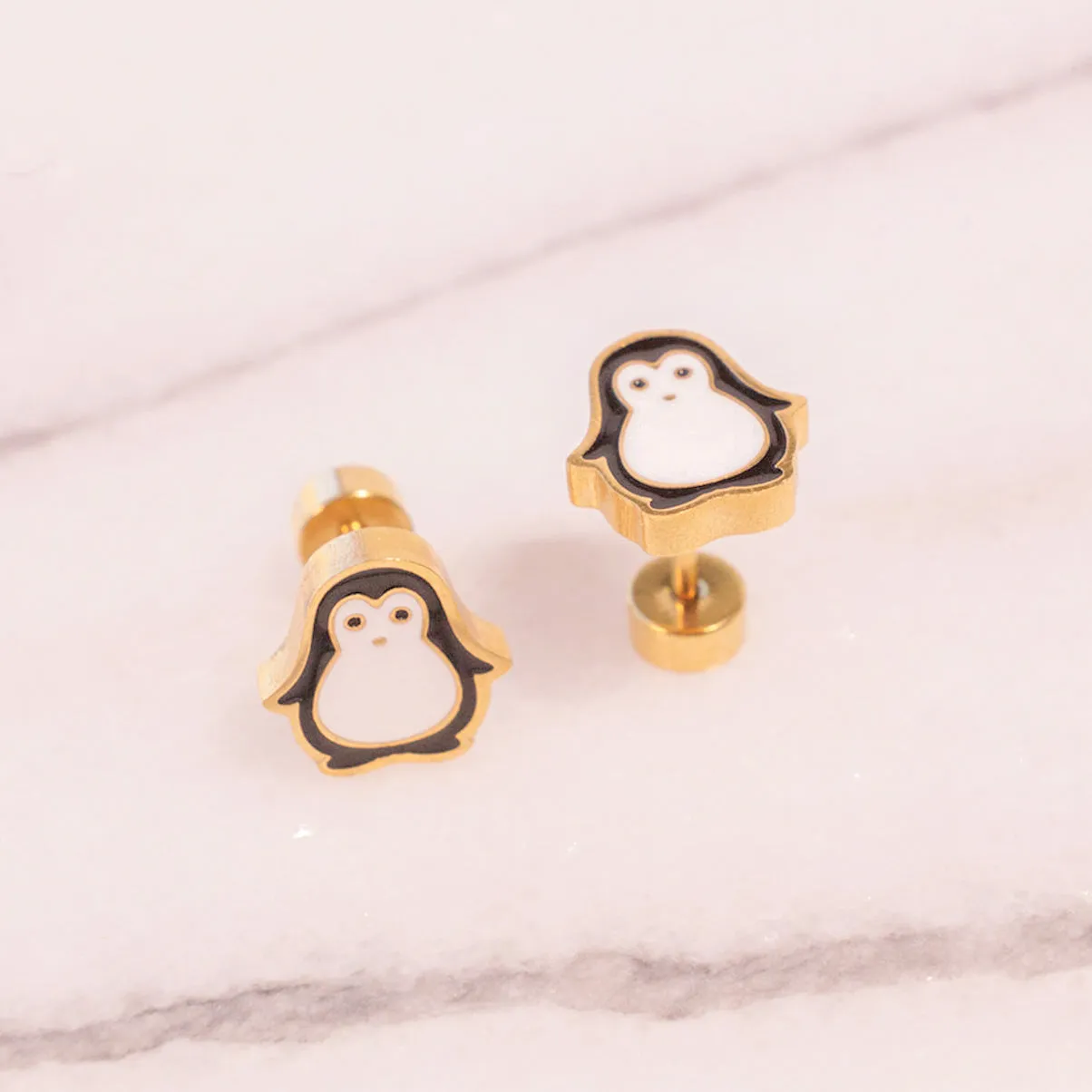 Penguin Enamel Flatbacks