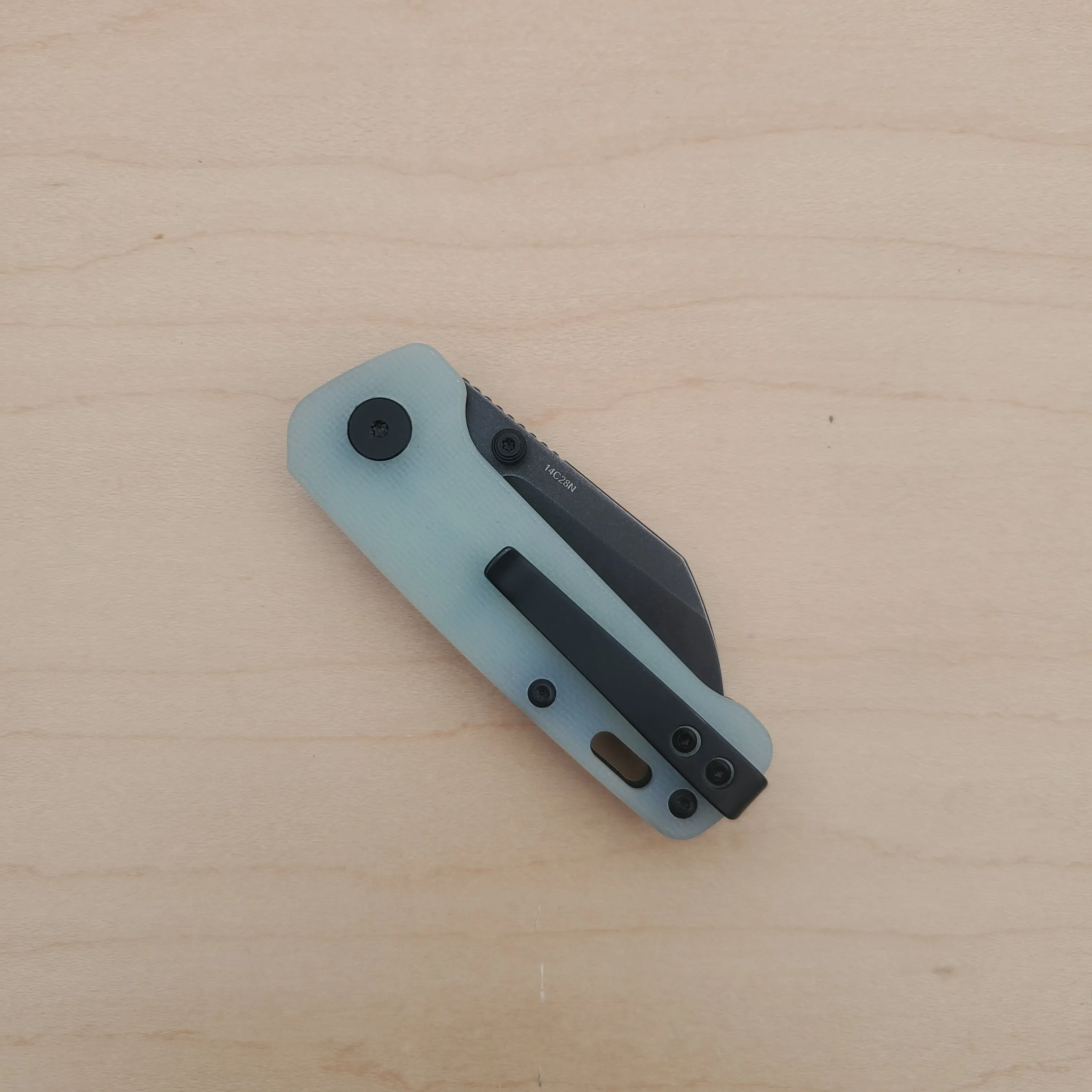 QSP Penguin Mini - Jade G10 & Black