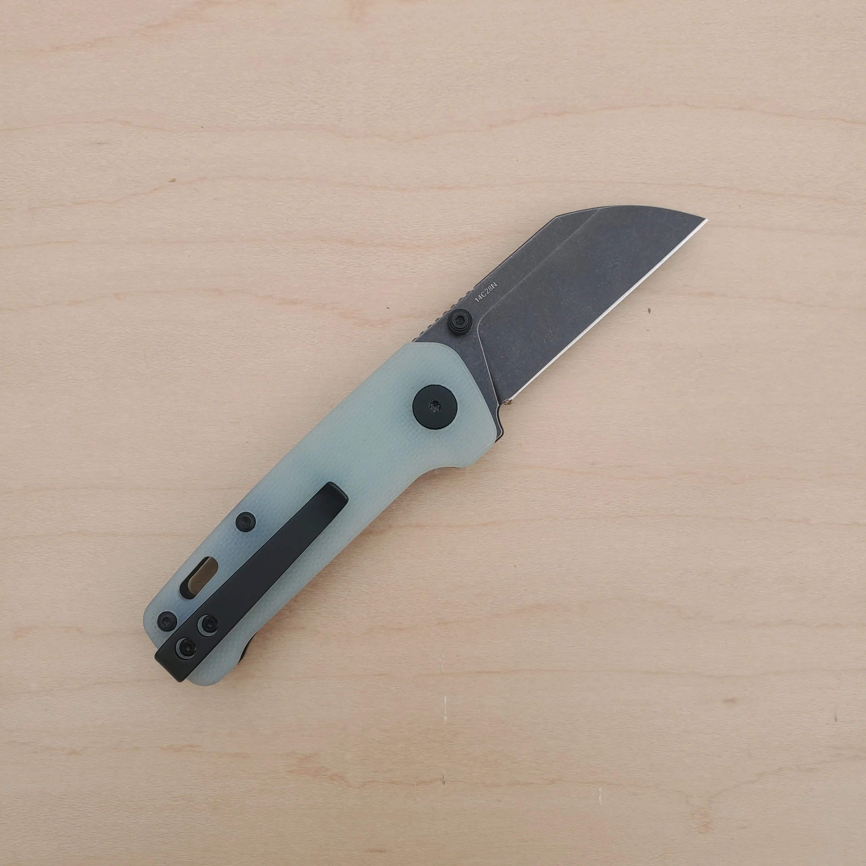 QSP Penguin Mini - Jade G10 & Black