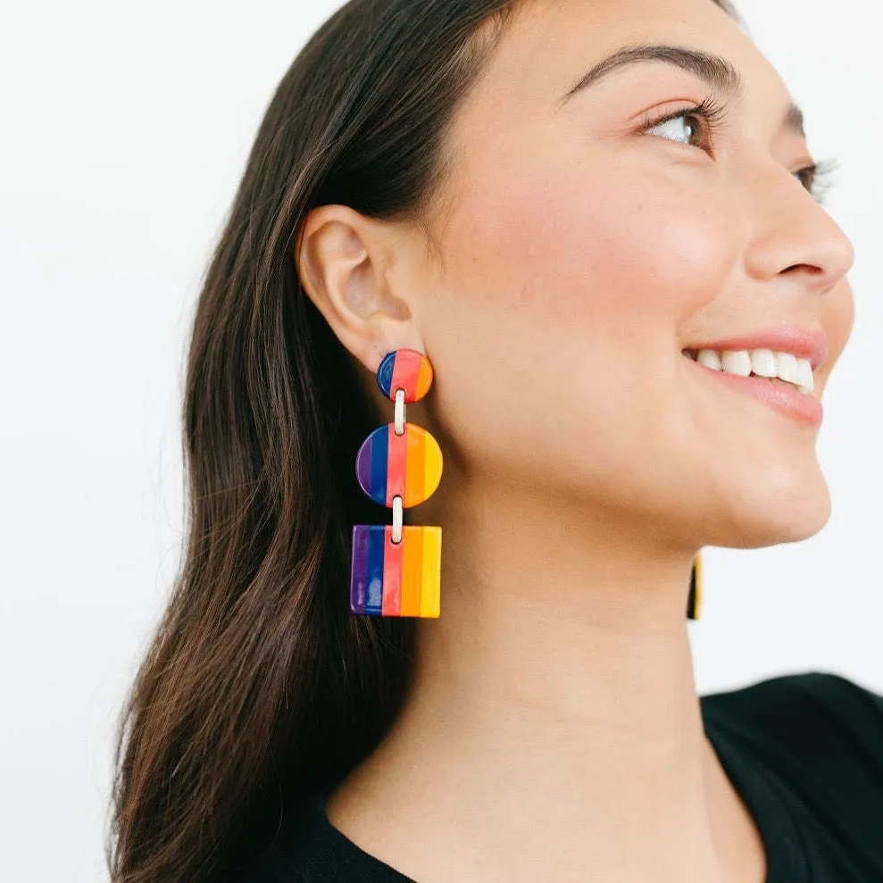 Rainbow Harbor Earrings