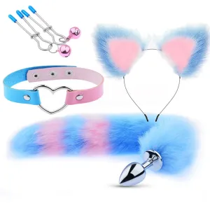 SM VIP - Cat BDSM Set (Blue)