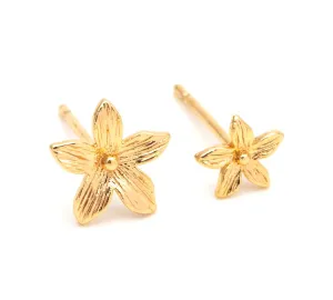 Studs - Tiny Flower (6mm) Earrings