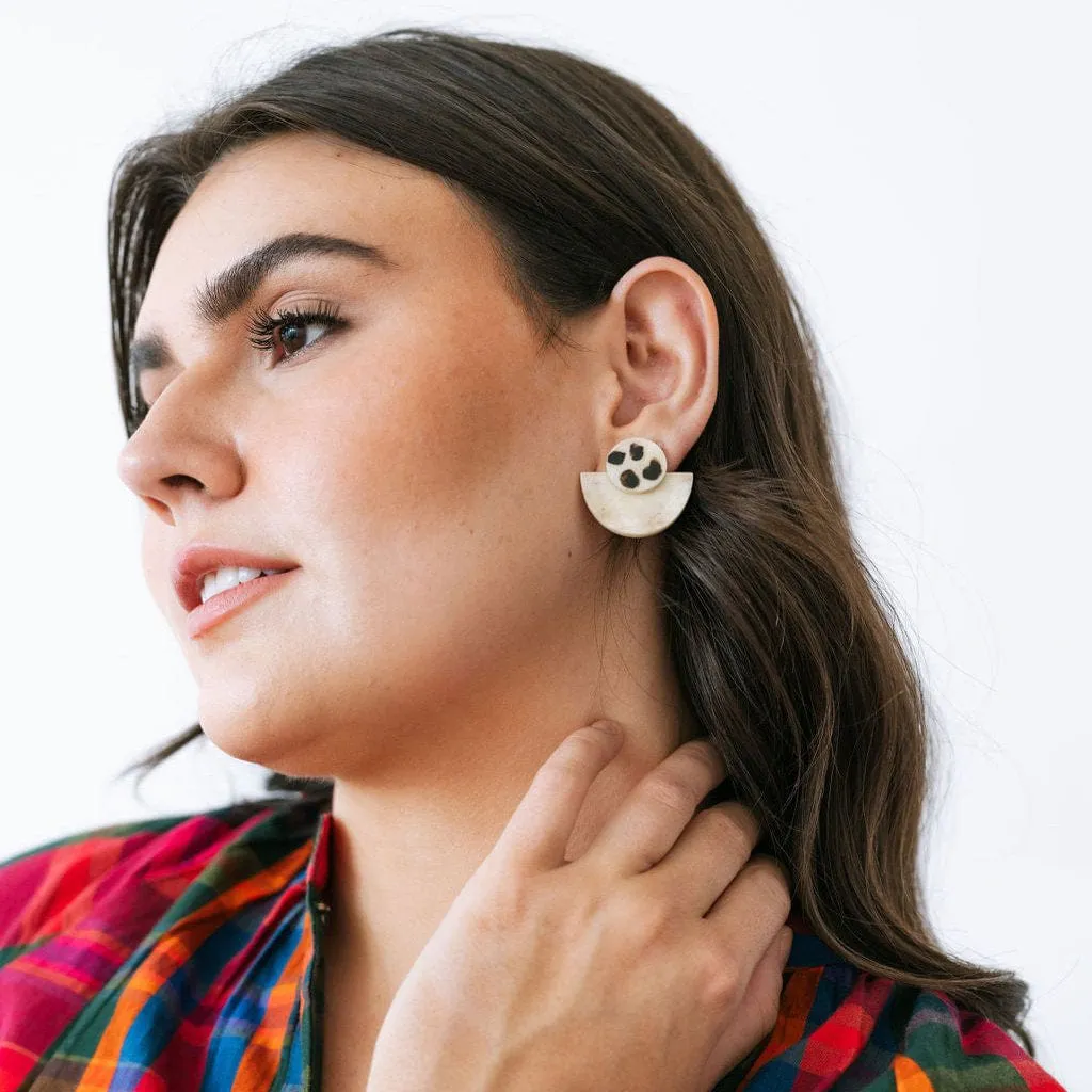 Zocalo Stud Earrings